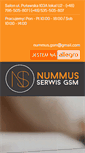 Mobile Screenshot of nummus.pl